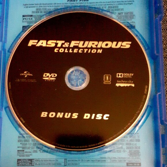Fast & Furious 9 Movie Collection Blu-ray "Like New" - with Bonus Disc Too Boxed - Picture 4 of 6